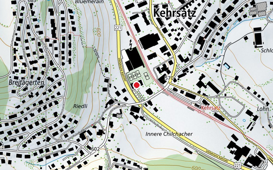 Map showing the location of Kita Balena (Childcare)