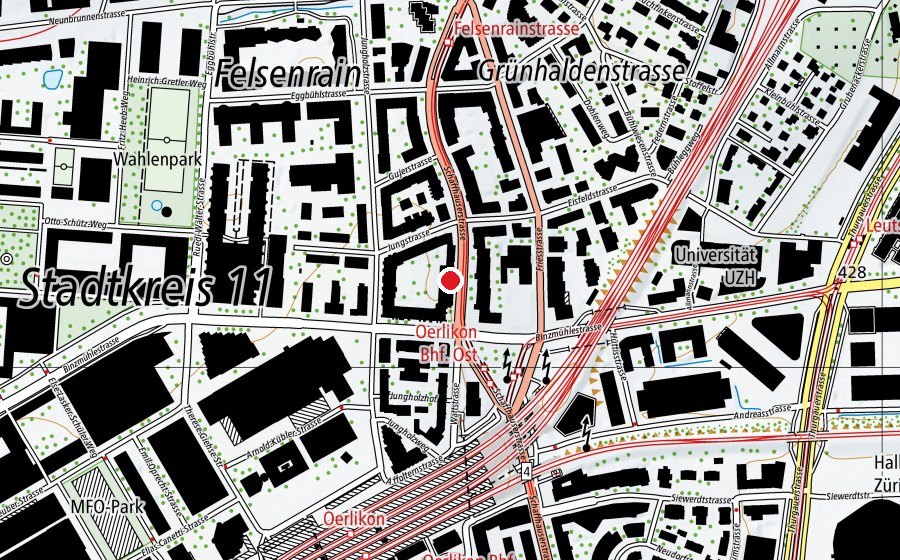 Mappa con la posizione di Kita Beba (Asilo nido)