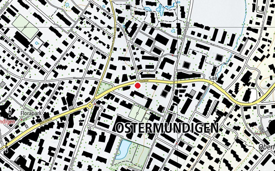 Mappa con la posizione di KiTa Hummelinäscht (Asilo nido)
