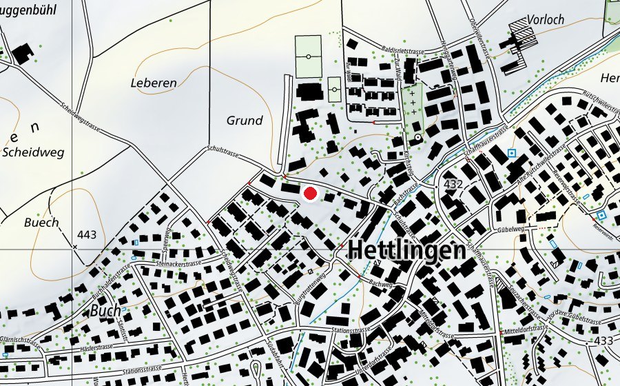 Carte indiquant l’emplacement de KiTa Lundy (Crèche)
