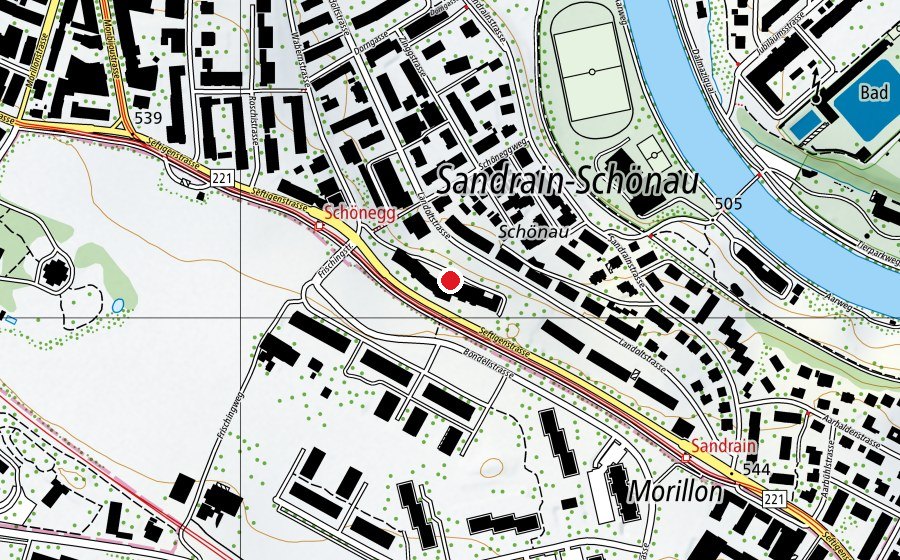 Map showing the location of Kita mixmax (Childcare)