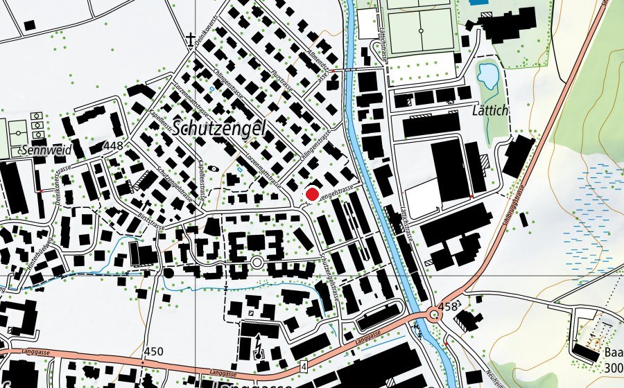 Mappa con la posizione di kita nano (Asilo nido)