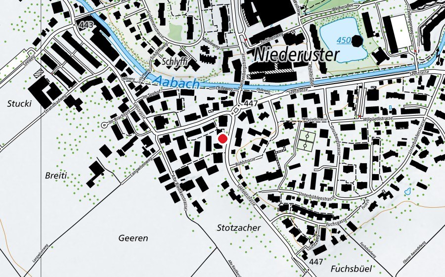 Mappa con la posizione di KiTa Seegarten (Asilo nido)