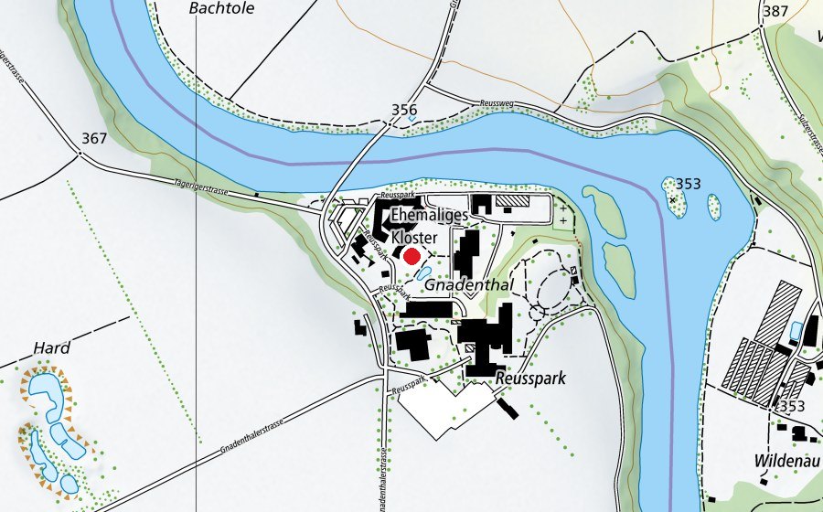 Mappa con la posizione di Kita «Spatzenäscht» (Asilo nido)