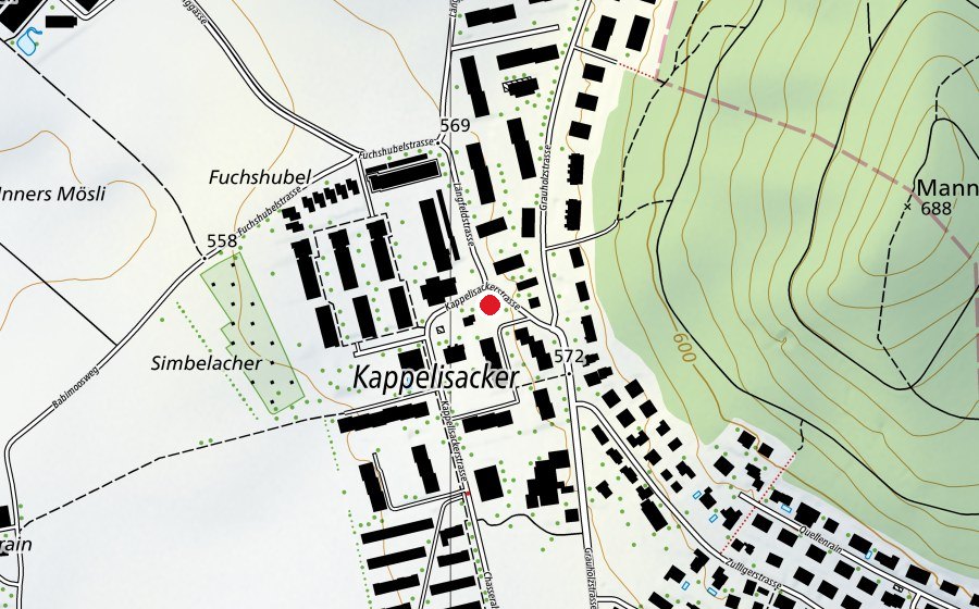 Mappa con la posizione di Kita Tevilino (Asilo nido)