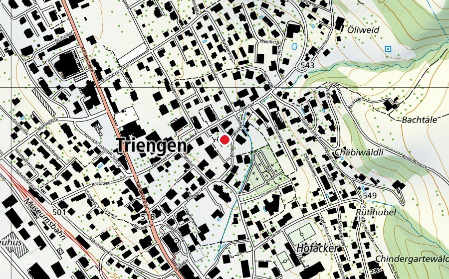 Mappa con la posizione di Kita Triengen (Asilo nido)