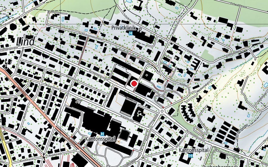 Carte indiquant l’emplacement de Kita Tuktuk (Crèche)