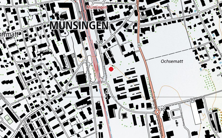 Map showing the location of Kita Villa la Vida (Childcare)