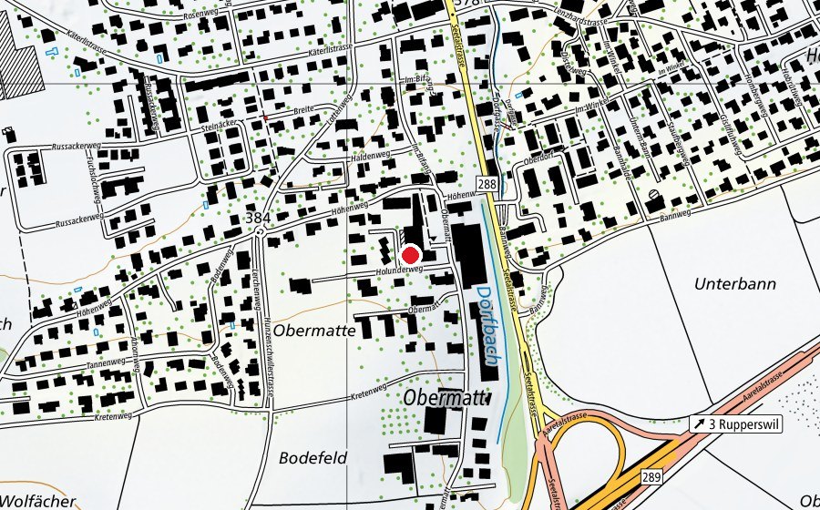 Carte indiquant l’emplacement de Kita Zaubergarten (Crèche)