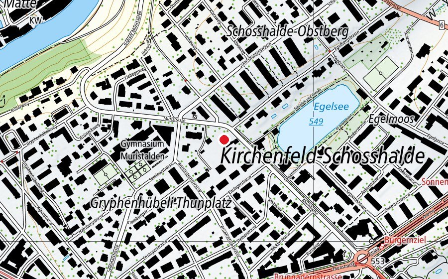 Carte indiquant l’emplacement de Kita Zazabu (Crèche)