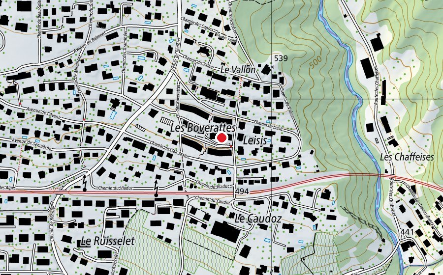 Mappa con la posizione di La Canopée (Asilo nido)