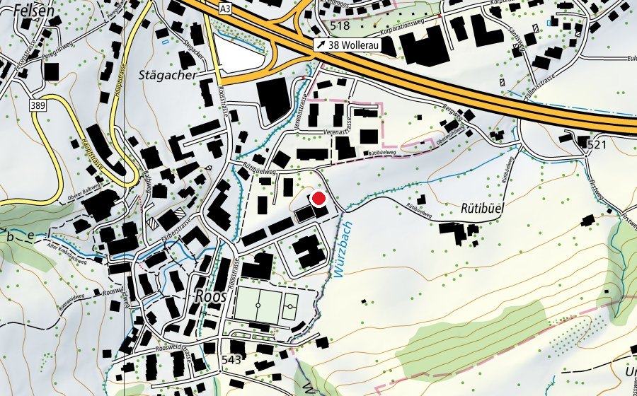Mappa con la posizione di Learning Tribe (Asilo nido)