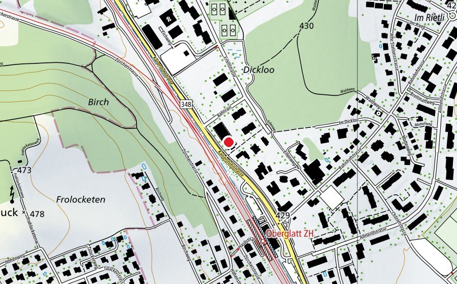 Map showing the location of Little Friends (Childcare)