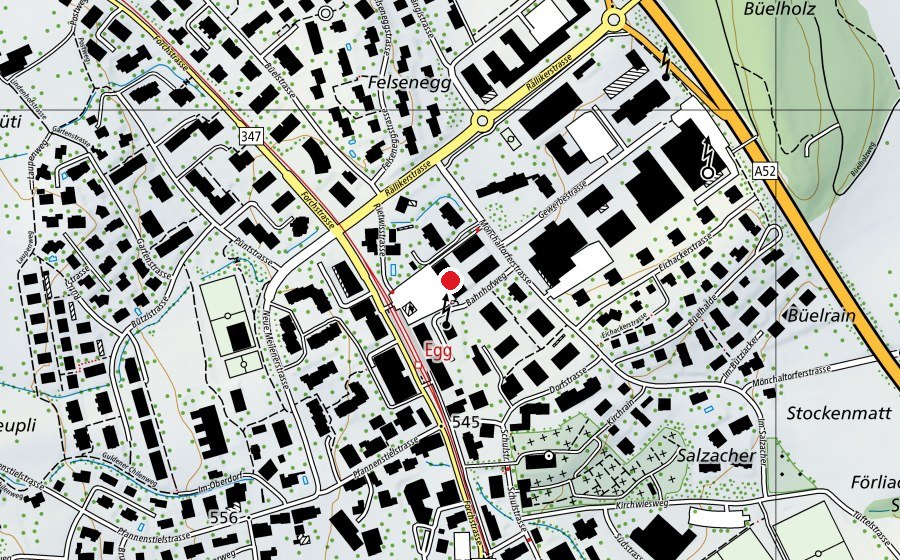 Map showing the location of Luus Muus (Childcare)