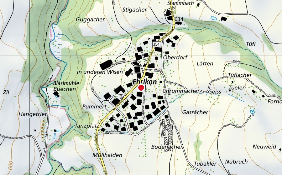 Karte mit dem Standort von Mittagstisch Wildberg (Kindertagesstätte)