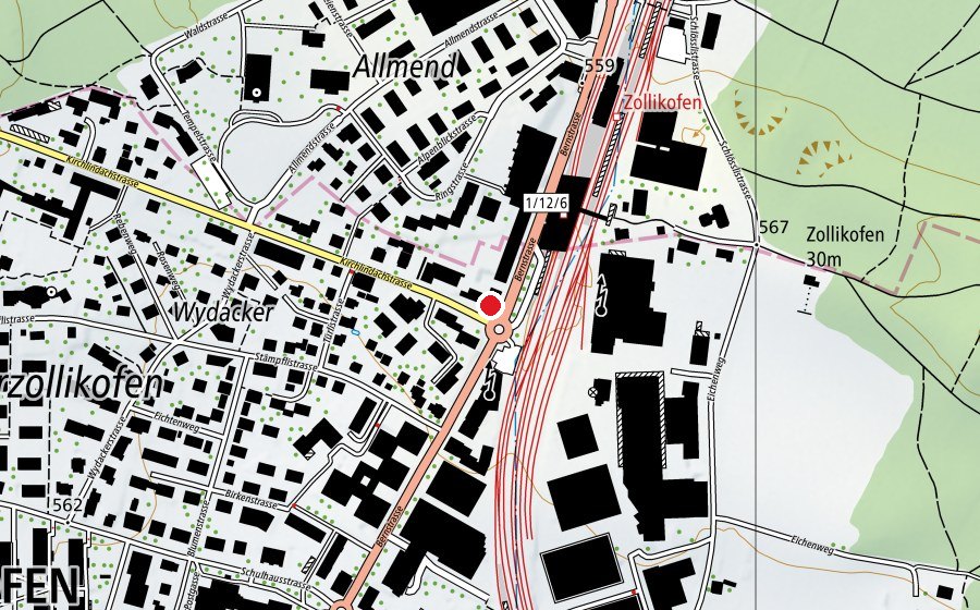 Map showing the location of ni-kita (Childcare)