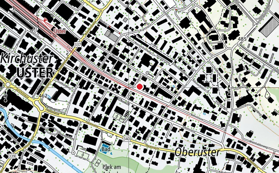 Map showing the location of Noveos (Childcare)