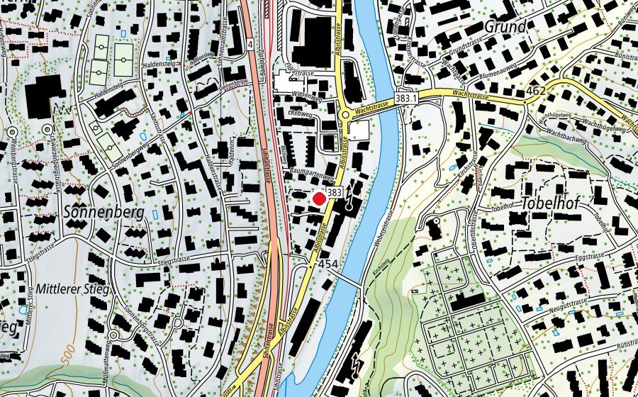 Mappa con la posizione di Pandalino (Asilo nido)