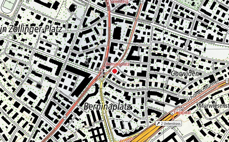 Map showing the location of pop e poppa (Childcare)