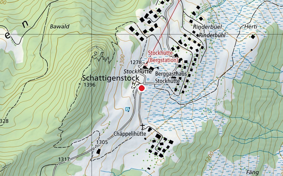 Carte indiquant l’emplacement de Snowli (Crèche)