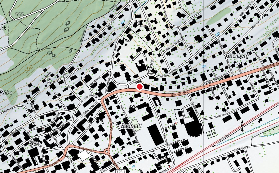 Carte indiquant l’emplacement de Spielgruppe Lolipop (Crèche)