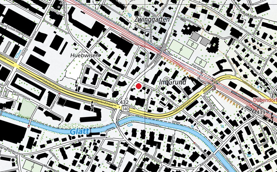 Mappa con la posizione di Spielgruppe Sunneschii (Asilo nido)