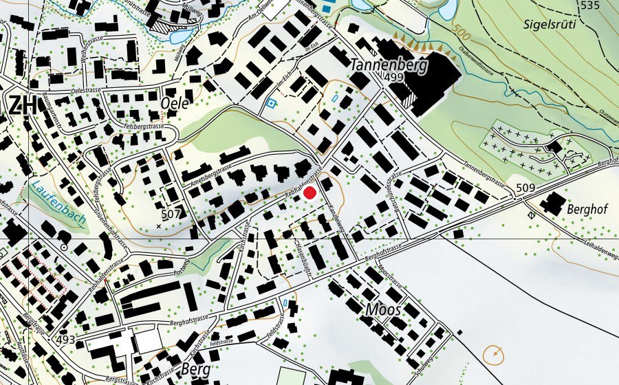 Mappa con la posizione di Spielgruppe Teddybär (Asilo nido)