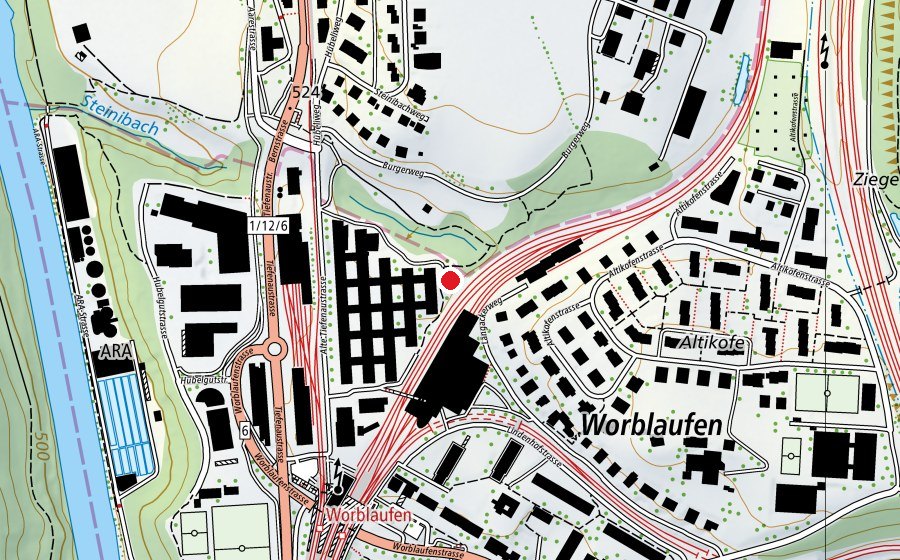 Mappa con la posizione di Swisscolino (Asilo nido)