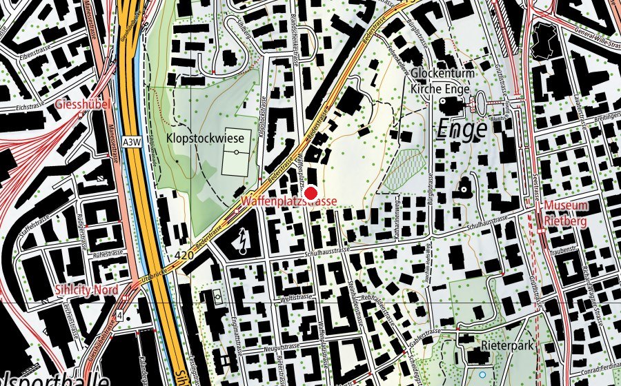 Mappa con la posizione di Tekmania (Asilo nido)