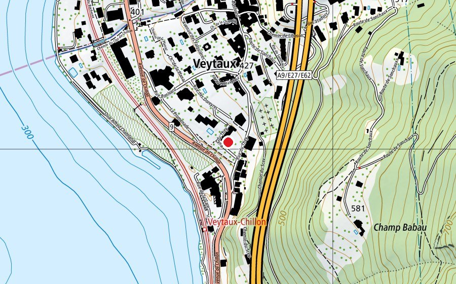 Carte indiquant l’emplacement de TotUP (Crèche)