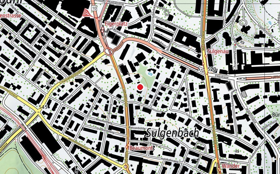 Map showing the location of Villa Tagi (Childcare)