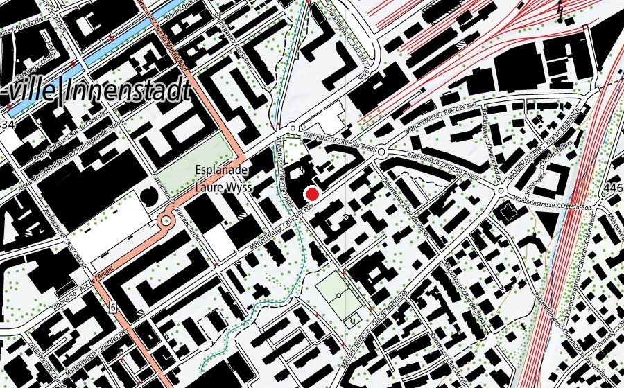 Map showing the location of Visavie (Childcare)
