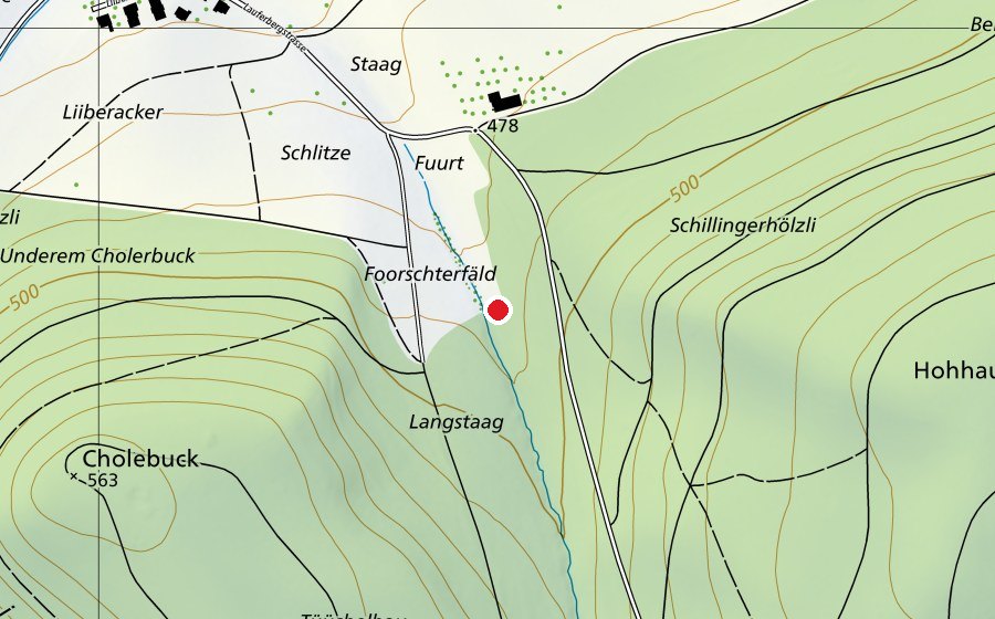 Mappa con la posizione di WaldSpielgruppe Schneckennest (Asilo nido)