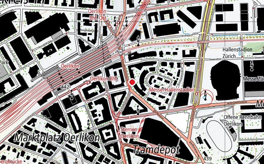 Map showing the location of Край Рай (Childcare)