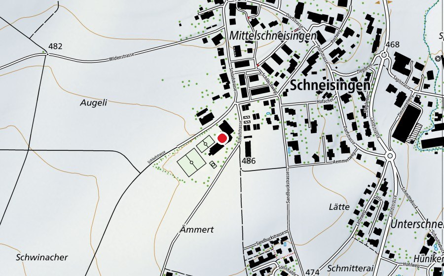 Mappa con la posizione di Ämmert (Scuola)