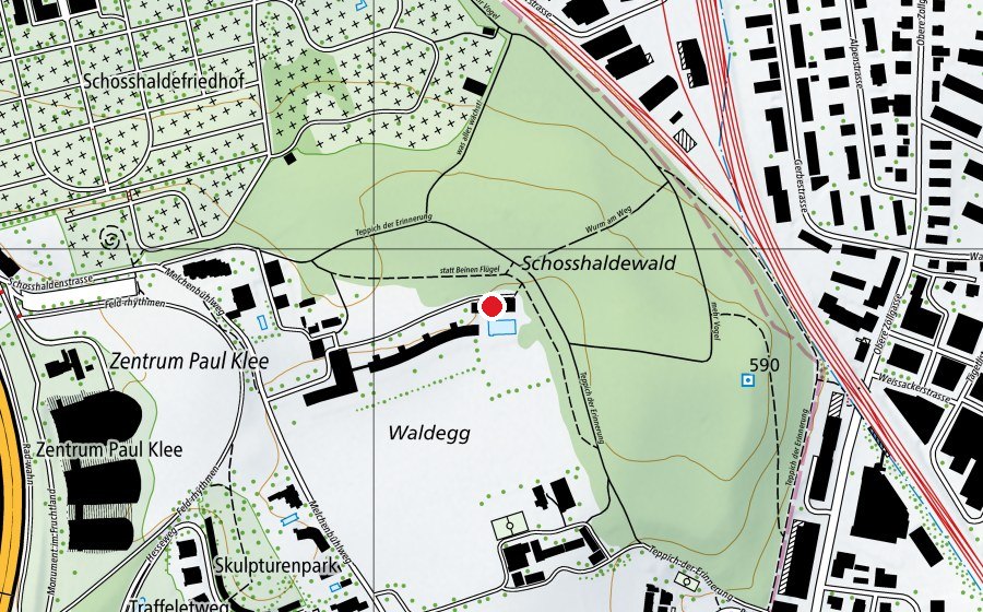 Carte indiquant l’emplacement de ArcoBern (École)