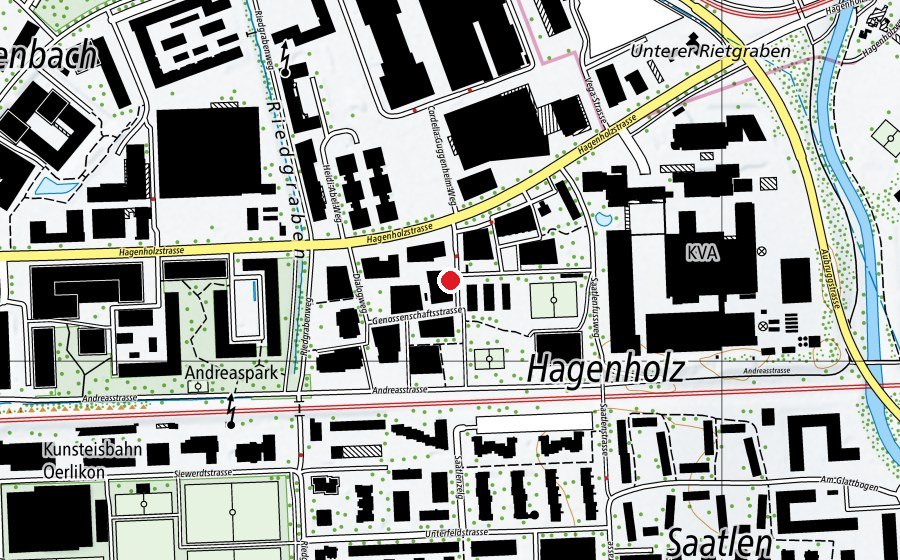 Karte mit dem Standort von Atelier Heart Association (Schule)