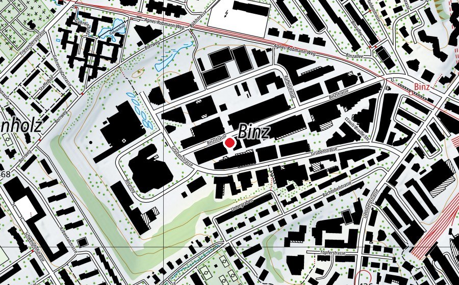 Carte indiquant l’emplacement de Bais Yaakov Machon Chen (École)