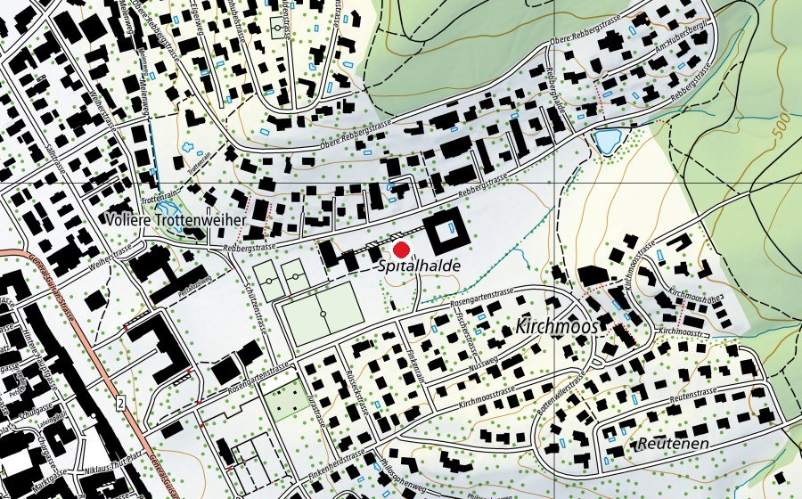 Mappa con la posizione di Bezirksschule Zofingen (Scuola)