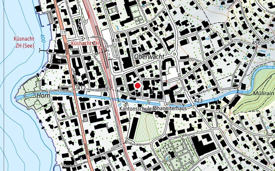 Mappa con la posizione di Double Decker Bilingual Preschool (Scuola)