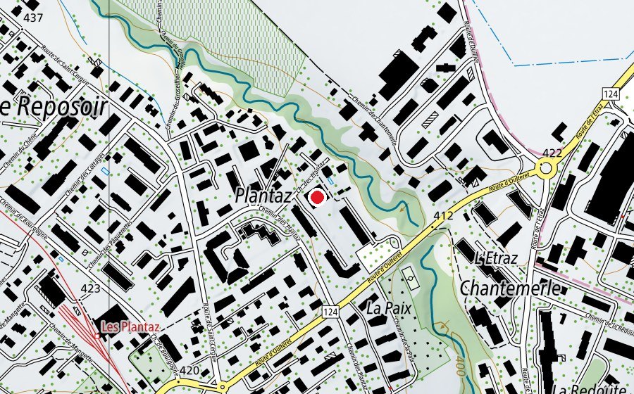 Mappa con la posizione di École de Gai-Logis (Scuola)