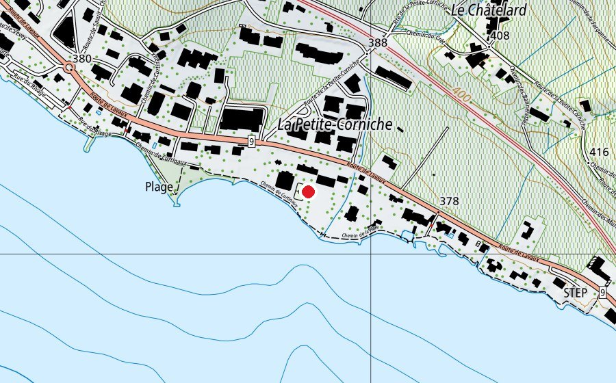 Carte indiquant l’emplacement de École de Mémise (École)