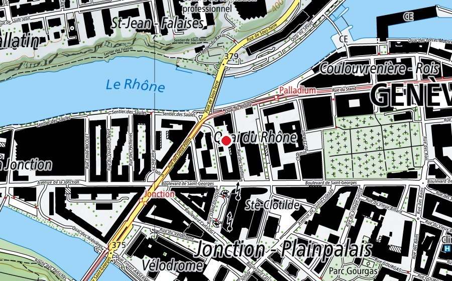 Karte mit dem Standort von Ecole des Plantaporrêts (Schule)