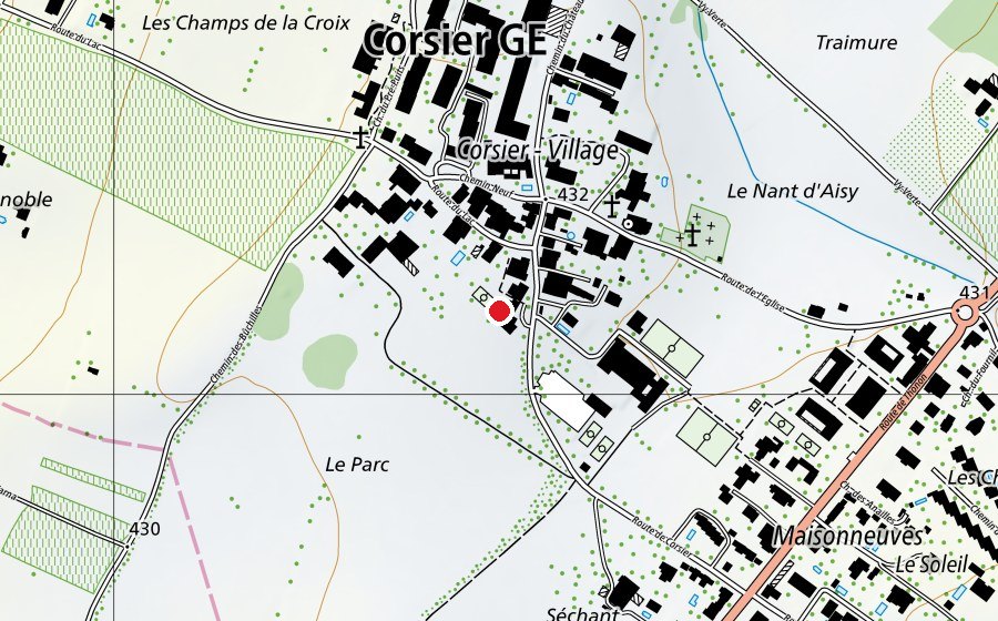 Mappa con la posizione di École enfantine (Scuola)
