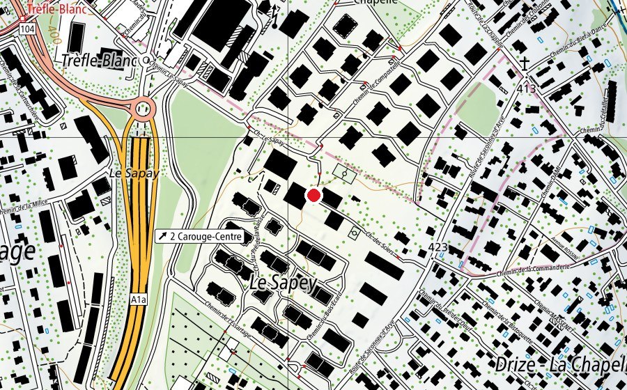 Carte indiquant l’emplacement de École Le-Sapay (École)