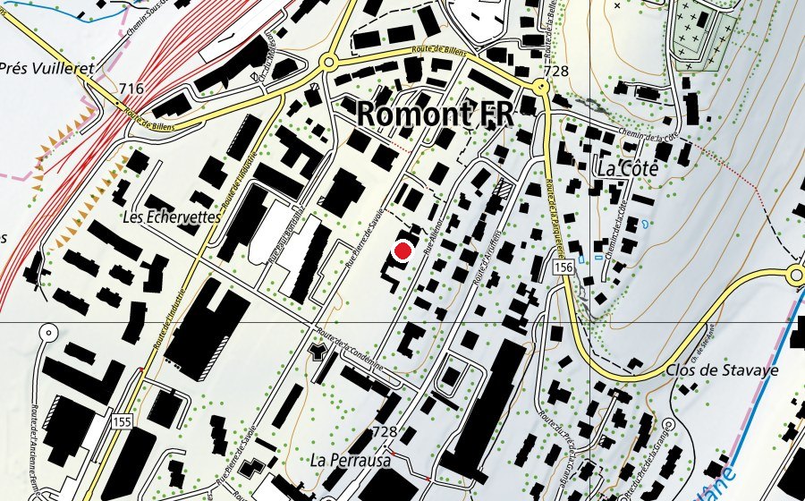 Carte indiquant l’emplacement de École primaire de la Condémine (École)