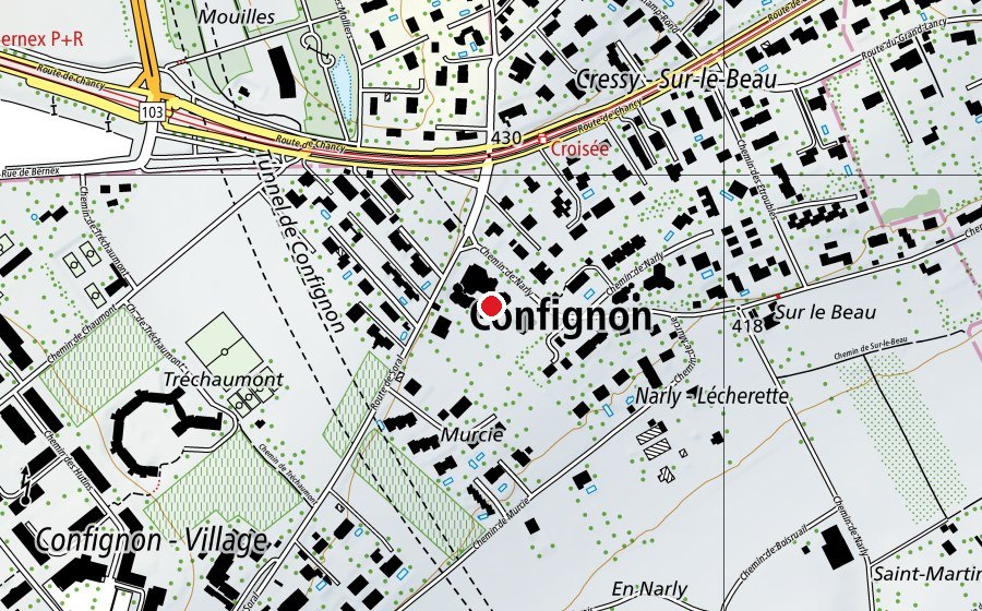 Carte indiquant l’emplacement de École Rudolf Steiner (École)
