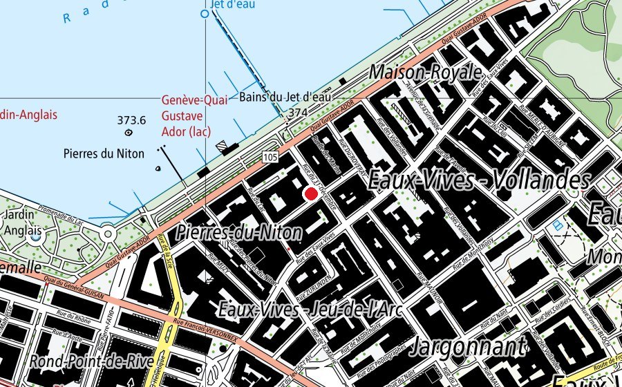 Mappa con la posizione di École Schulz (Scuola)