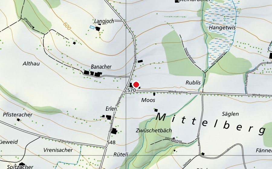 Carte indiquant l’emplacement de Freie Schule Bergmeilen (École)