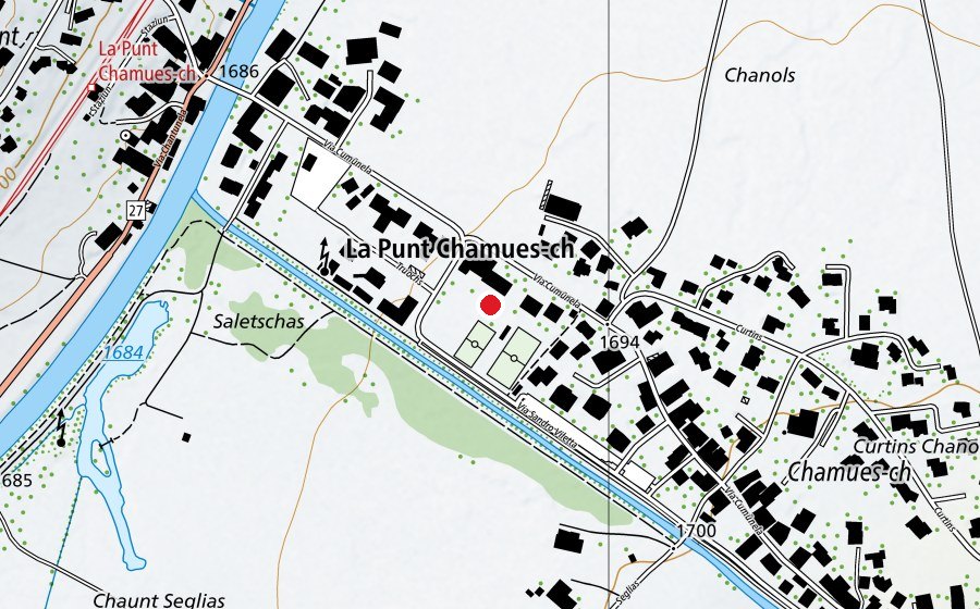 Mappa con la posizione di Gemeindeschule (Scuola)